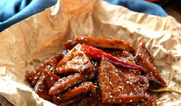 椒麻豆腐干,传统美食的麻辣诱惑